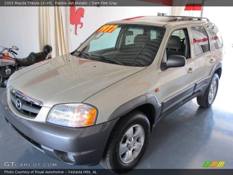 Pebble Ash Metallic / Dark Flint Gray 2003 Mazda Tribute LX-V6