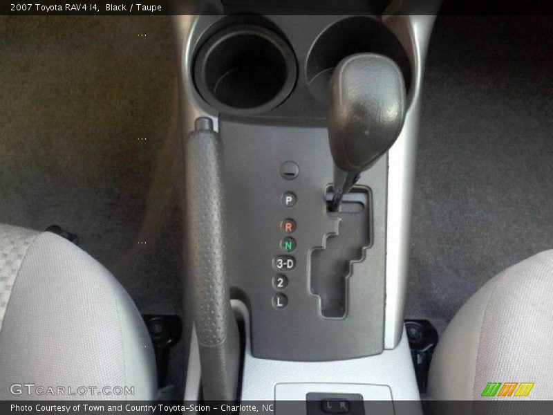 Black / Taupe 2007 Toyota RAV4 I4