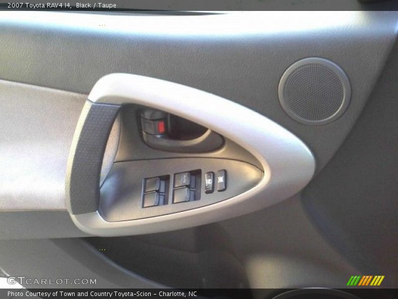 Black / Taupe 2007 Toyota RAV4 I4