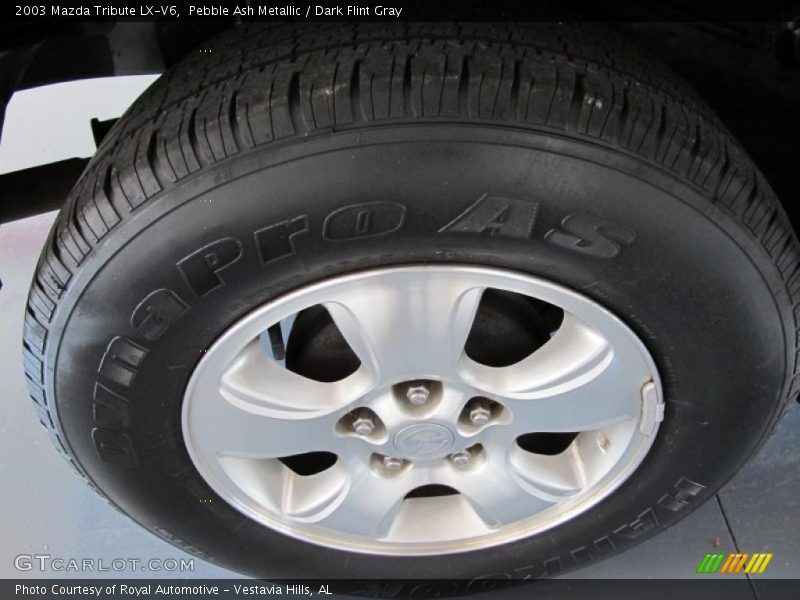 Pebble Ash Metallic / Dark Flint Gray 2003 Mazda Tribute LX-V6