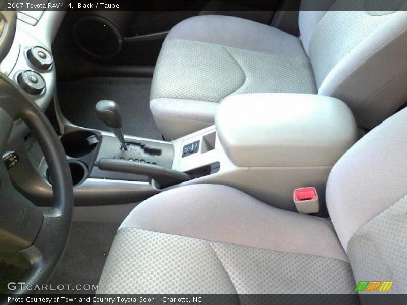 Black / Taupe 2007 Toyota RAV4 I4