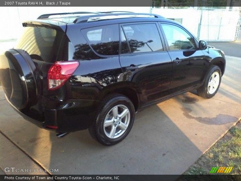 Black / Taupe 2007 Toyota RAV4 I4