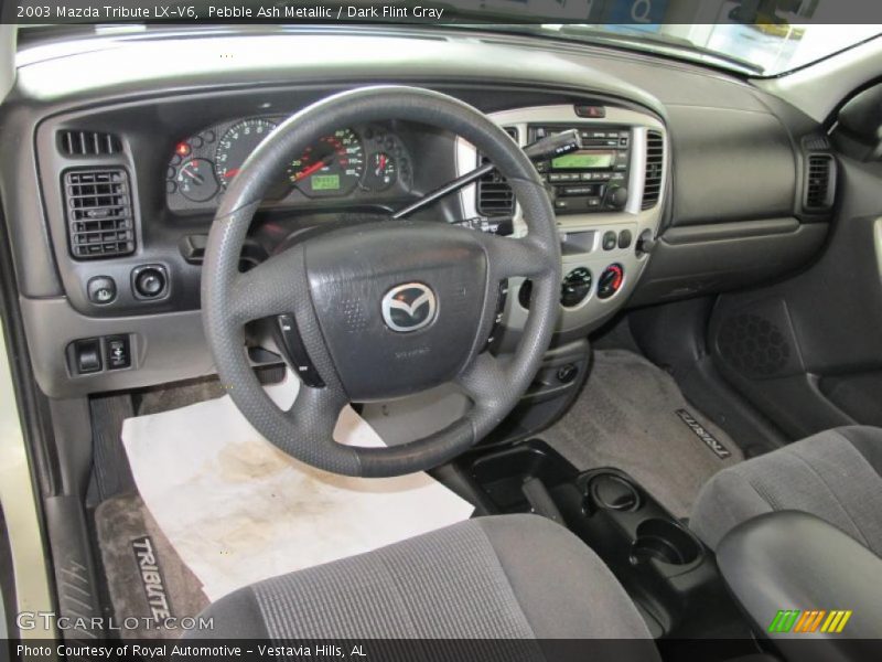 Pebble Ash Metallic / Dark Flint Gray 2003 Mazda Tribute LX-V6