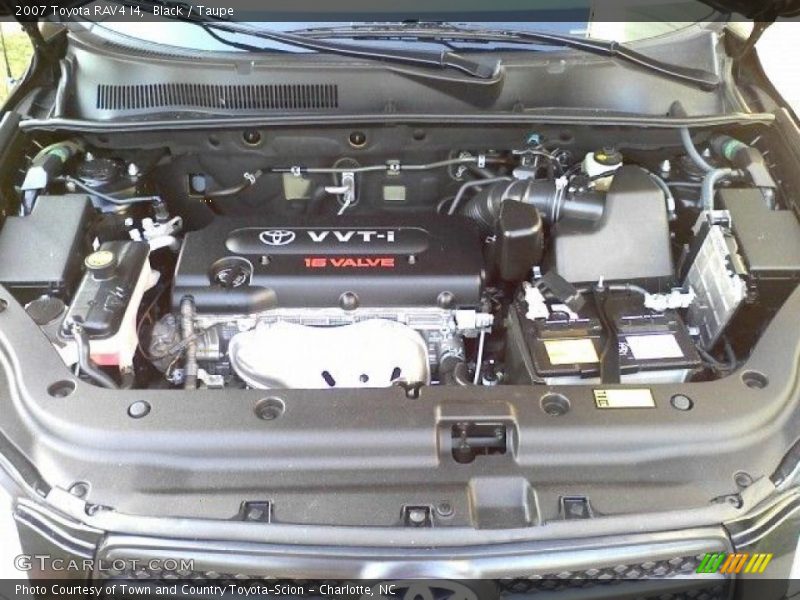 Black / Taupe 2007 Toyota RAV4 I4