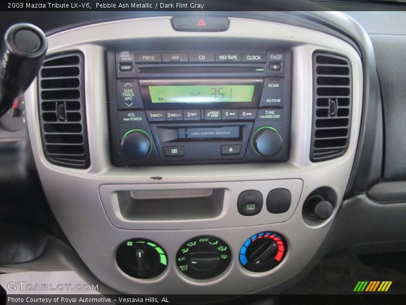 Pebble Ash Metallic / Dark Flint Gray 2003 Mazda Tribute LX-V6
