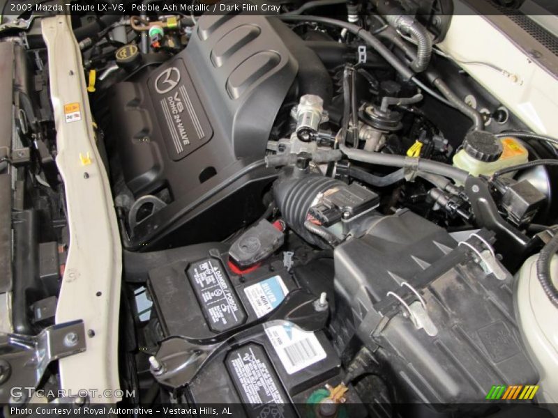 Pebble Ash Metallic / Dark Flint Gray 2003 Mazda Tribute LX-V6