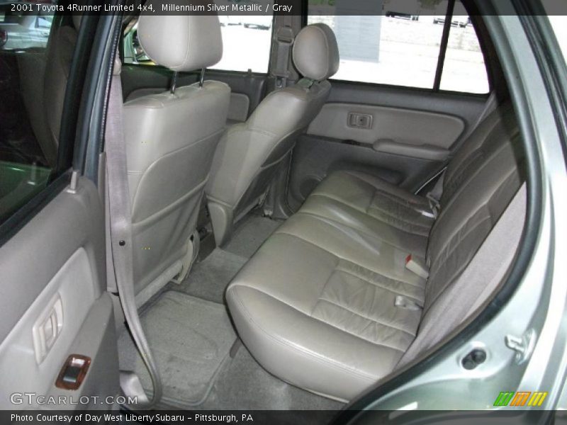 Millennium Silver Metallic / Gray 2001 Toyota 4Runner Limited 4x4