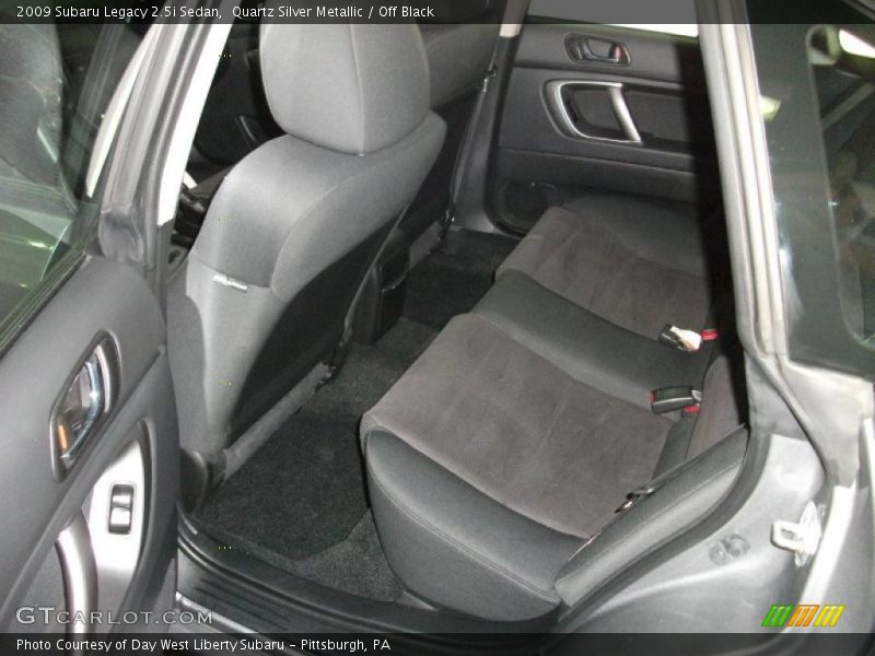 Quartz Silver Metallic / Off Black 2009 Subaru Legacy 2.5i Sedan