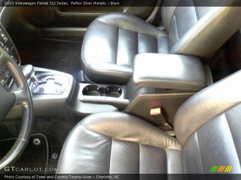 Reflex Silver Metallic / Black 2003 Volkswagen Passat GLS Sedan