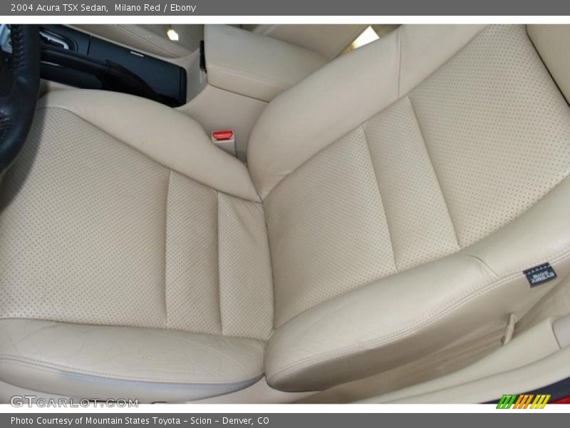 Milano Red / Ebony 2004 Acura TSX Sedan
