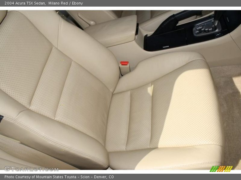 Milano Red / Ebony 2004 Acura TSX Sedan