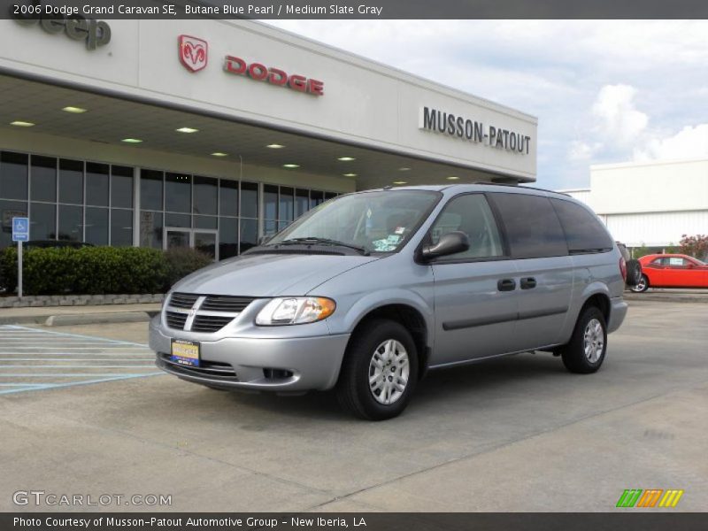 Butane Blue Pearl / Medium Slate Gray 2006 Dodge Grand Caravan SE