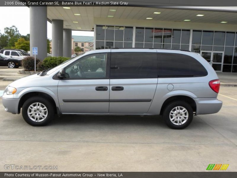 Butane Blue Pearl / Medium Slate Gray 2006 Dodge Grand Caravan SE