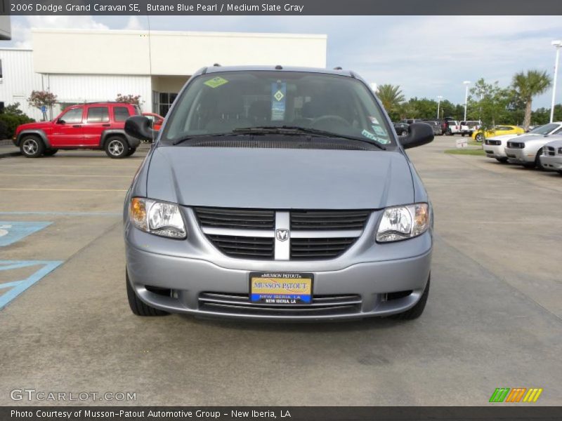 Butane Blue Pearl / Medium Slate Gray 2006 Dodge Grand Caravan SE