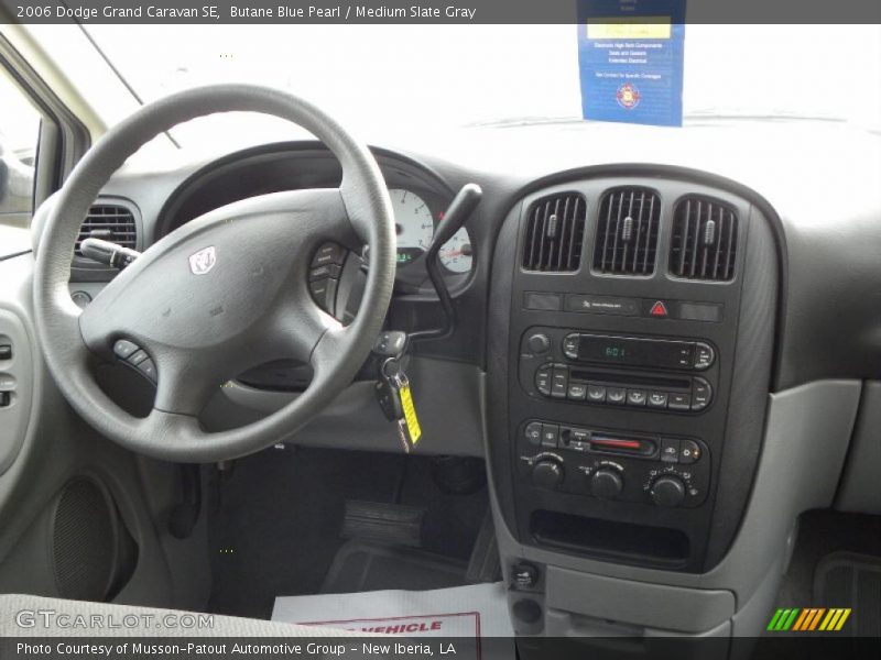 Butane Blue Pearl / Medium Slate Gray 2006 Dodge Grand Caravan SE