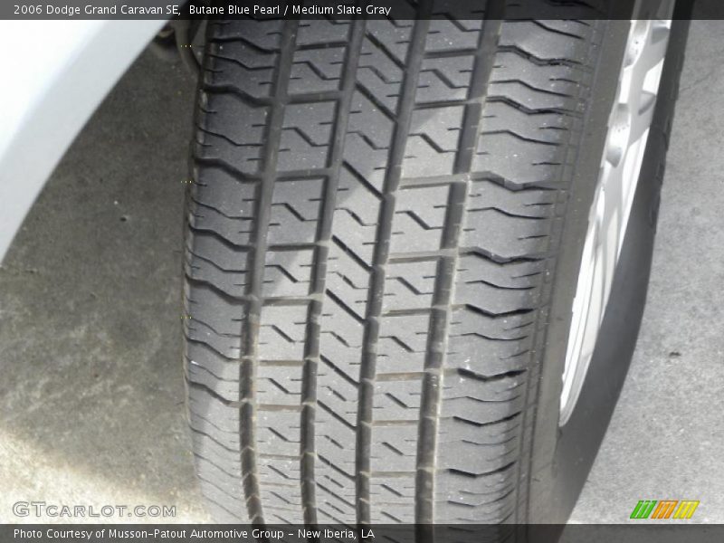 Butane Blue Pearl / Medium Slate Gray 2006 Dodge Grand Caravan SE