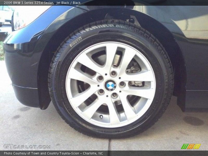 Jet Black / Black 2006 BMW 3 Series 325xi Sedan