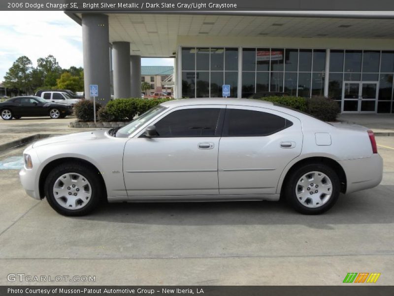 Bright Silver Metallic / Dark Slate Gray/Light Graystone 2006 Dodge Charger SE