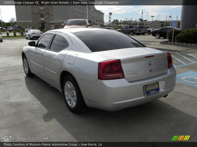 Bright Silver Metallic / Dark Slate Gray/Light Graystone 2006 Dodge Charger SE