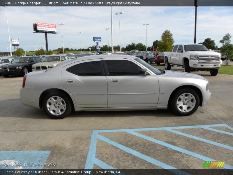 Bright Silver Metallic / Dark Slate Gray/Light Graystone 2006 Dodge Charger SE
