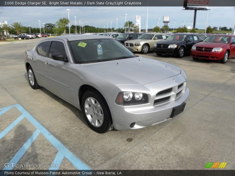 Bright Silver Metallic / Dark Slate Gray/Light Graystone 2006 Dodge Charger SE