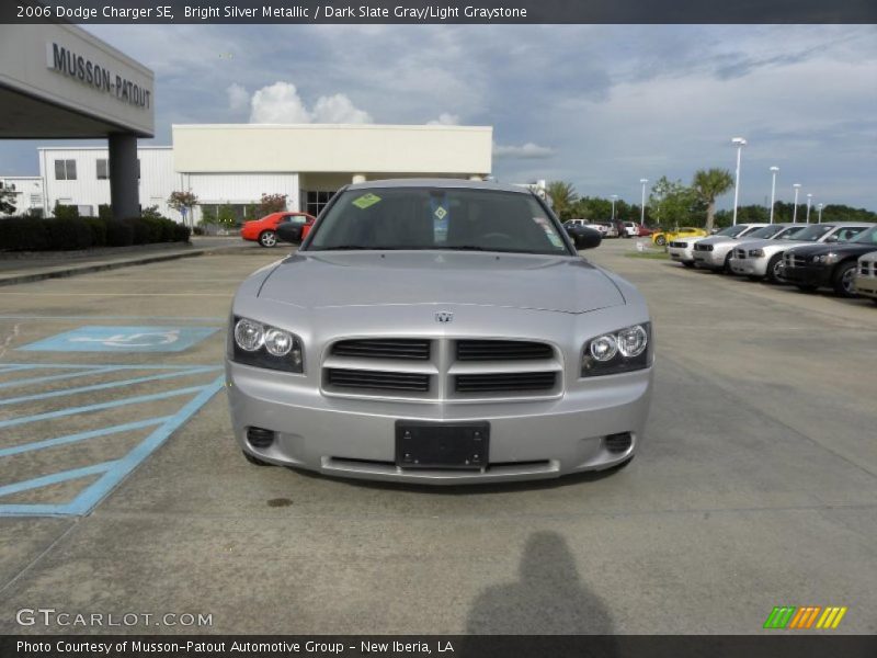 Bright Silver Metallic / Dark Slate Gray/Light Graystone 2006 Dodge Charger SE