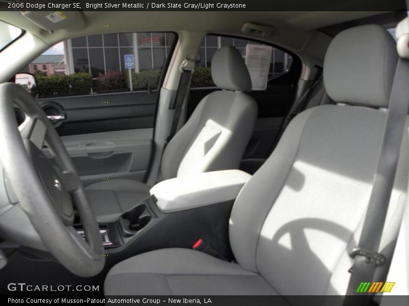 Bright Silver Metallic / Dark Slate Gray/Light Graystone 2006 Dodge Charger SE