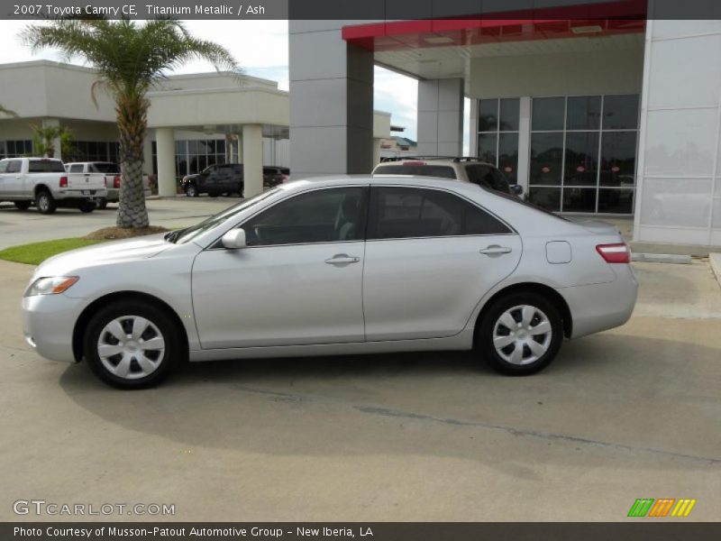 Titanium Metallic / Ash 2007 Toyota Camry CE