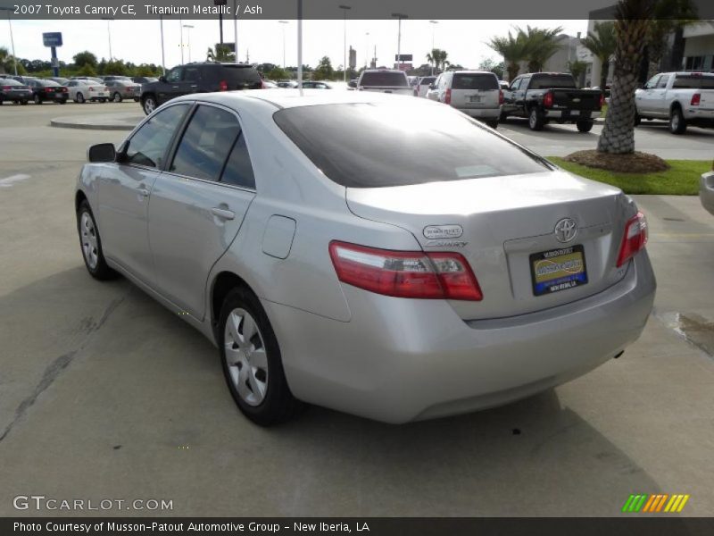 Titanium Metallic / Ash 2007 Toyota Camry CE