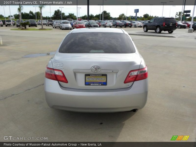 Titanium Metallic / Ash 2007 Toyota Camry CE