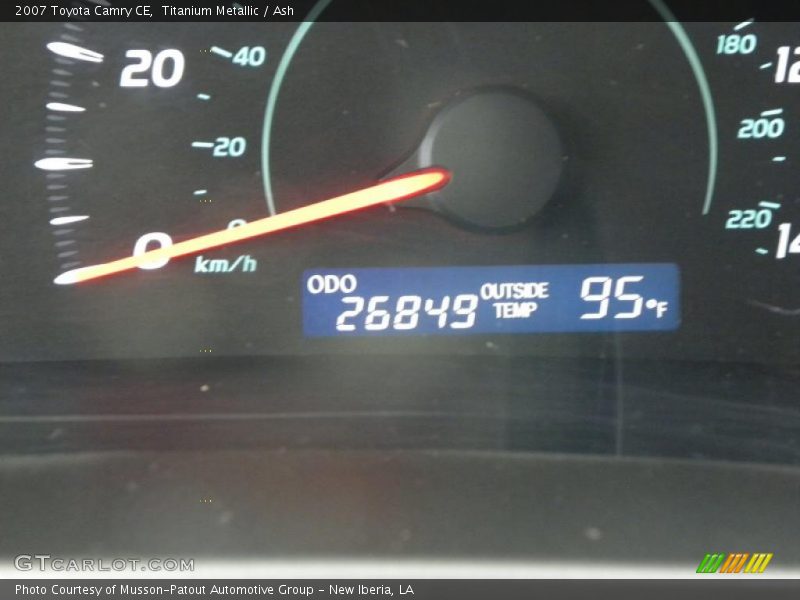Titanium Metallic / Ash 2007 Toyota Camry CE