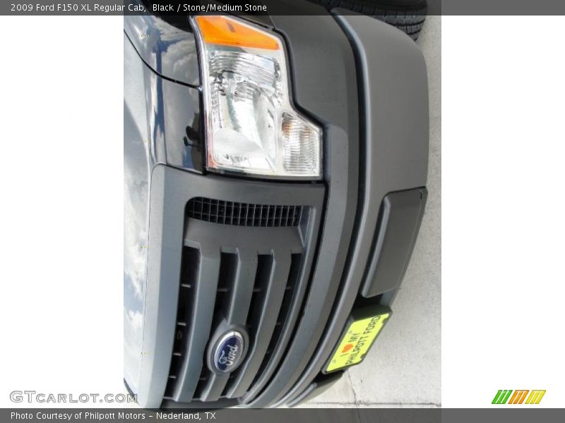 Black / Stone/Medium Stone 2009 Ford F150 XL Regular Cab