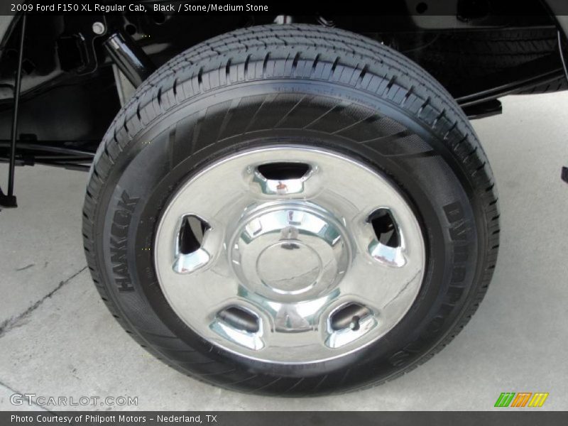 Black / Stone/Medium Stone 2009 Ford F150 XL Regular Cab
