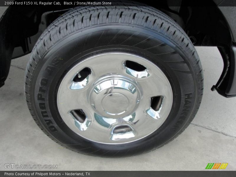 Black / Stone/Medium Stone 2009 Ford F150 XL Regular Cab