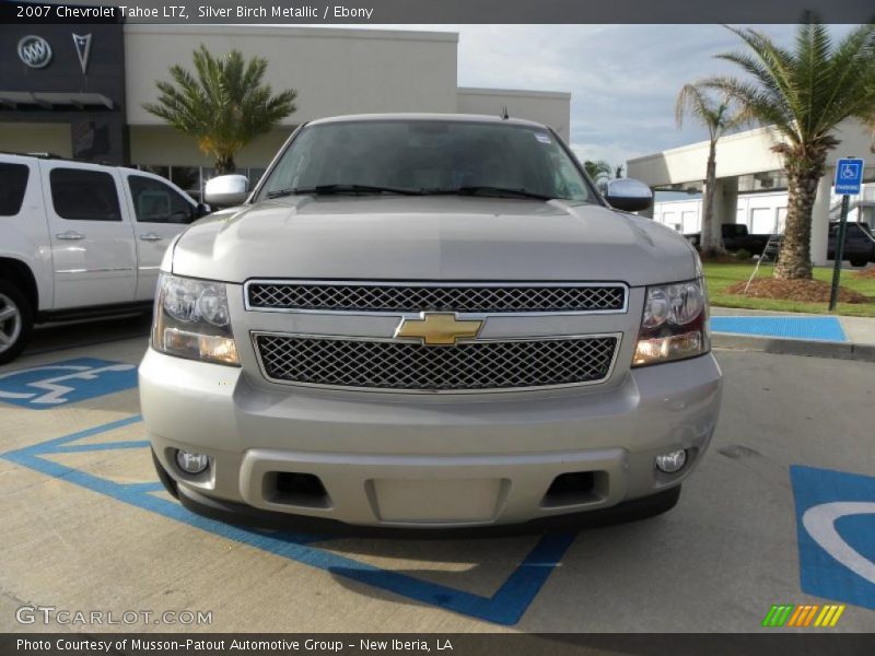 Silver Birch Metallic / Ebony 2007 Chevrolet Tahoe LTZ