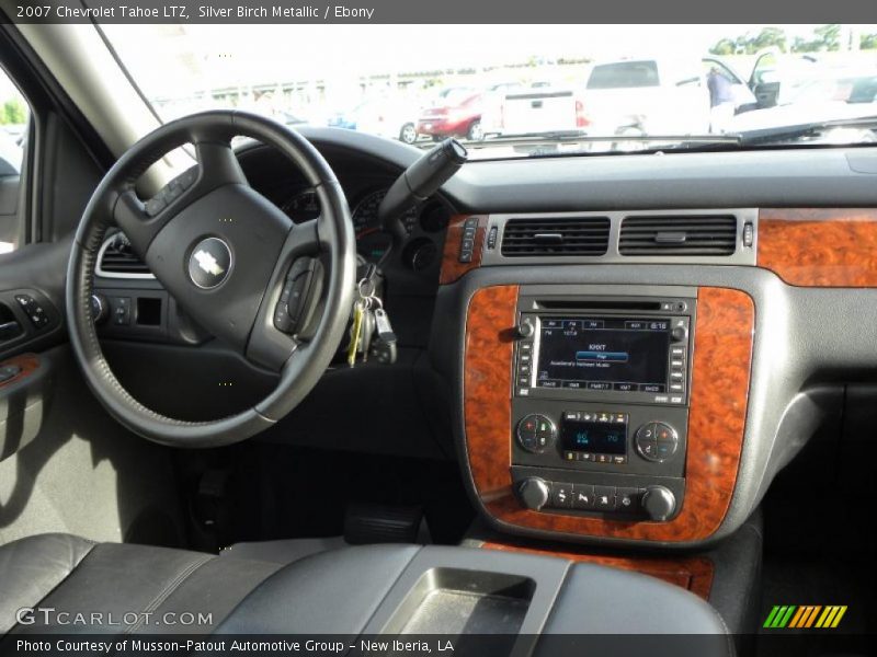 Silver Birch Metallic / Ebony 2007 Chevrolet Tahoe LTZ