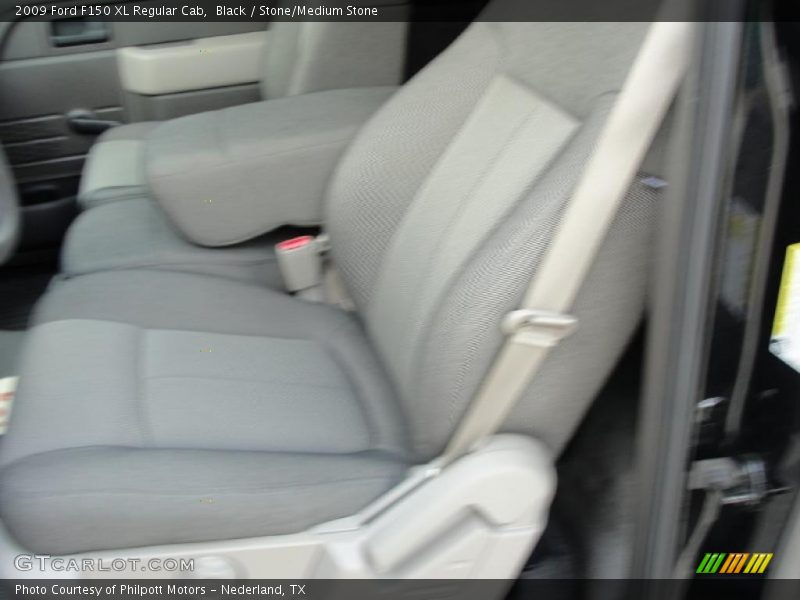 Black / Stone/Medium Stone 2009 Ford F150 XL Regular Cab
