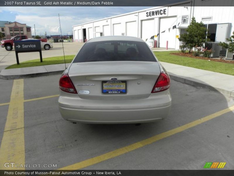 Gold Ash Metallic / Medium/Dark Pebble 2007 Ford Taurus SE