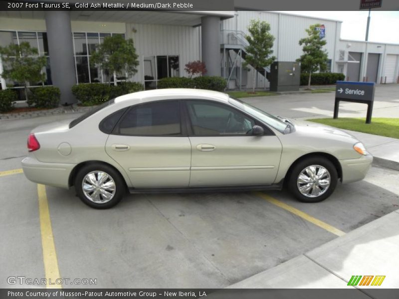 Gold Ash Metallic / Medium/Dark Pebble 2007 Ford Taurus SE