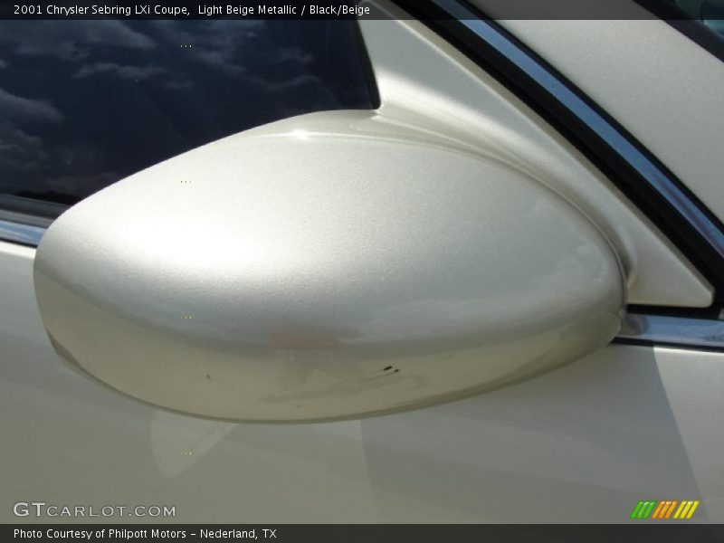 Light Beige Metallic / Black/Beige 2001 Chrysler Sebring LXi Coupe