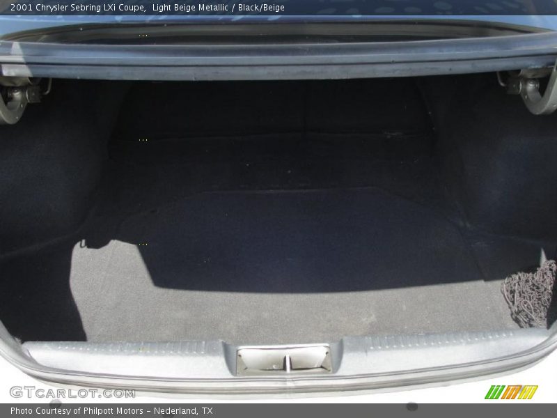 Light Beige Metallic / Black/Beige 2001 Chrysler Sebring LXi Coupe