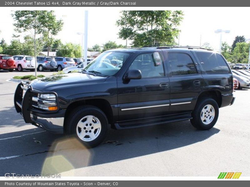 Dark Gray Metallic / Gray/Dark Charcoal 2004 Chevrolet Tahoe LS 4x4