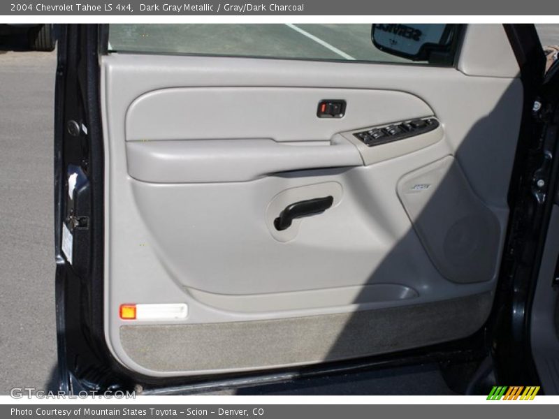 Dark Gray Metallic / Gray/Dark Charcoal 2004 Chevrolet Tahoe LS 4x4