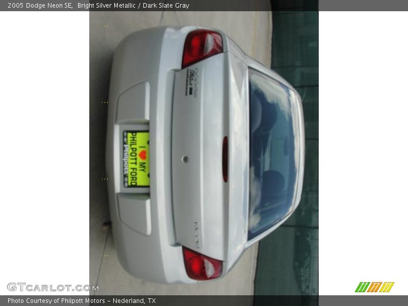 Bright Silver Metallic / Dark Slate Gray 2005 Dodge Neon SE