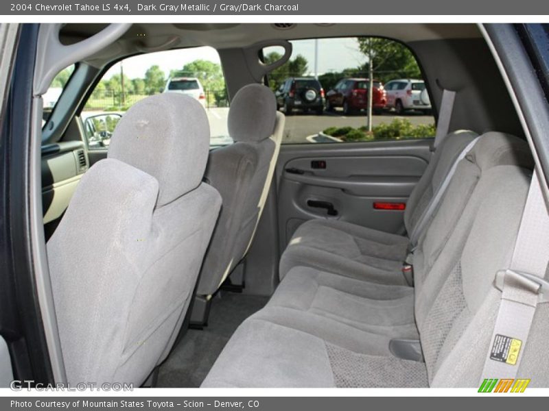 Dark Gray Metallic / Gray/Dark Charcoal 2004 Chevrolet Tahoe LS 4x4