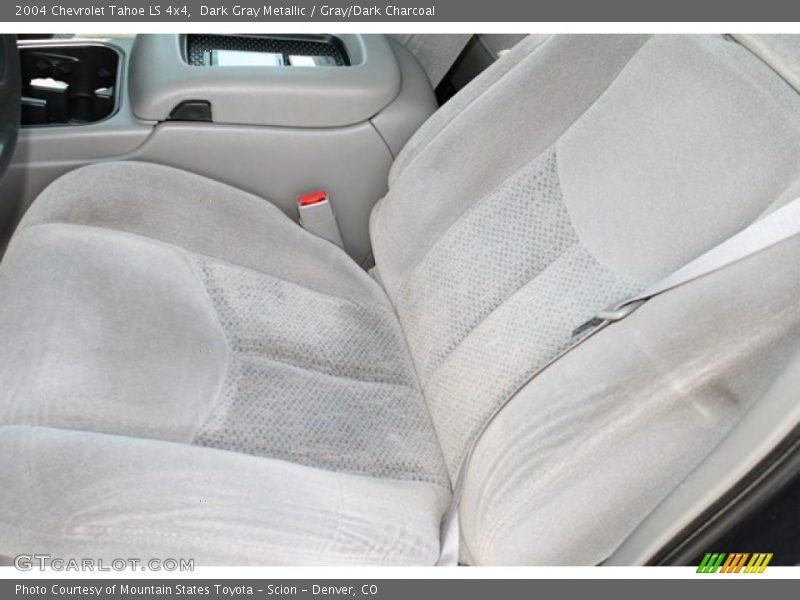 Dark Gray Metallic / Gray/Dark Charcoal 2004 Chevrolet Tahoe LS 4x4