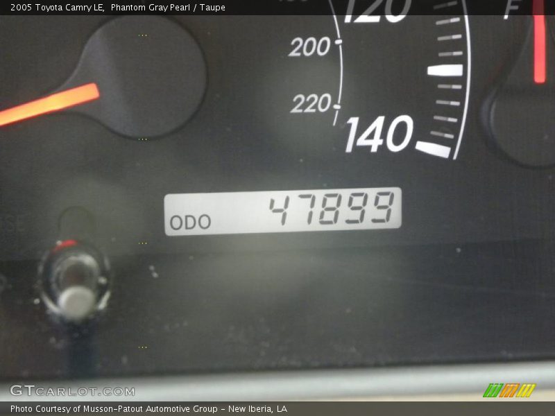 Phantom Gray Pearl / Taupe 2005 Toyota Camry LE