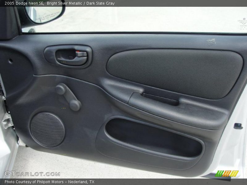 Bright Silver Metallic / Dark Slate Gray 2005 Dodge Neon SE