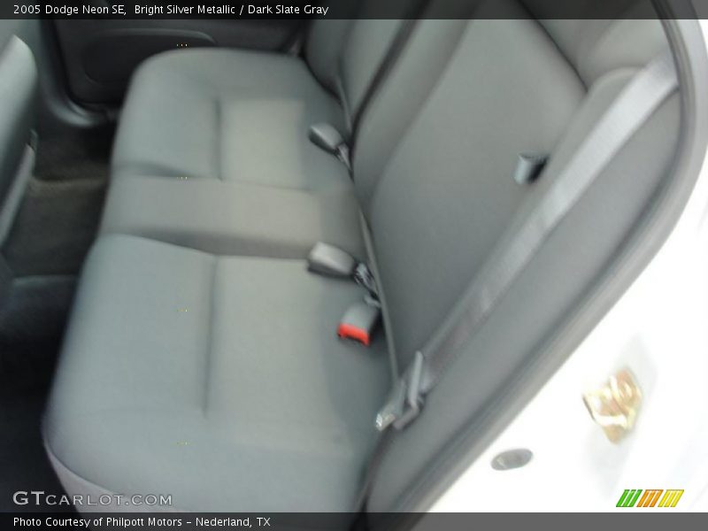 Bright Silver Metallic / Dark Slate Gray 2005 Dodge Neon SE