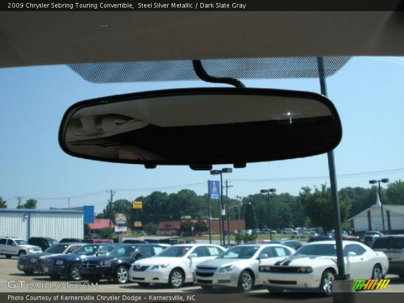 Steel Silver Metallic / Dark Slate Gray 2009 Chrysler Sebring Touring Convertible